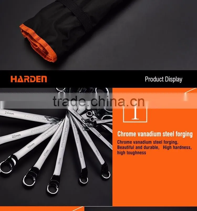 Professional 11PCS CR-V Double Offset Ring Wrench Spanner