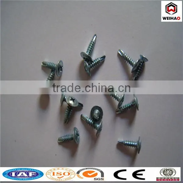 wafer head self drilling screws