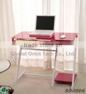 beautiful wooden modern glass computer desk