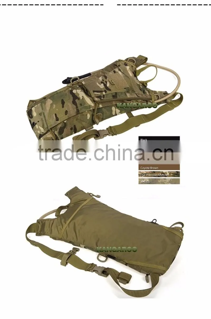 2017 New Fashion Camping Canvas Military Water Bag