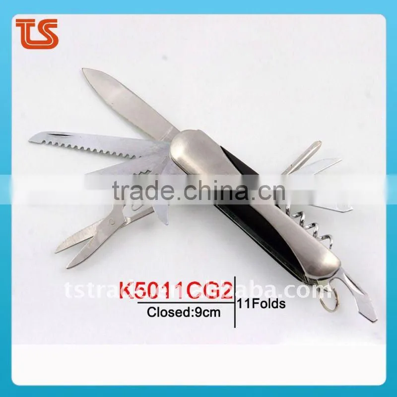 "STOCK" 2014 Stainless steel multi folding pocket strider knife tools (K5011CL2)