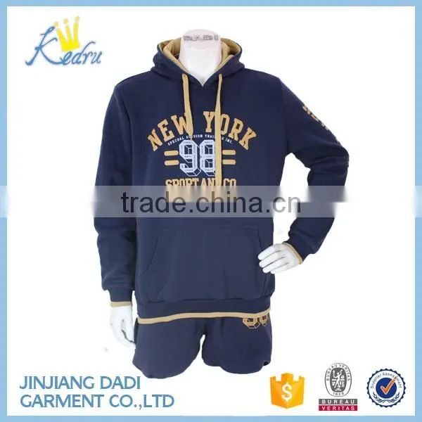 Apparel stock cheap embroidery Men Tracksuit