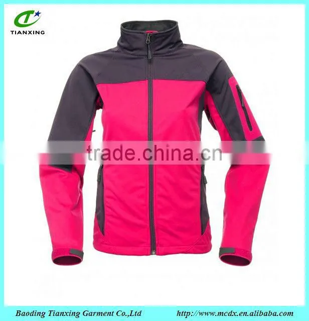 2015 Hot sale Outdoor wear women windbreaker ski jacket