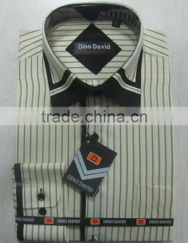 Men's stock long sleeves shirts