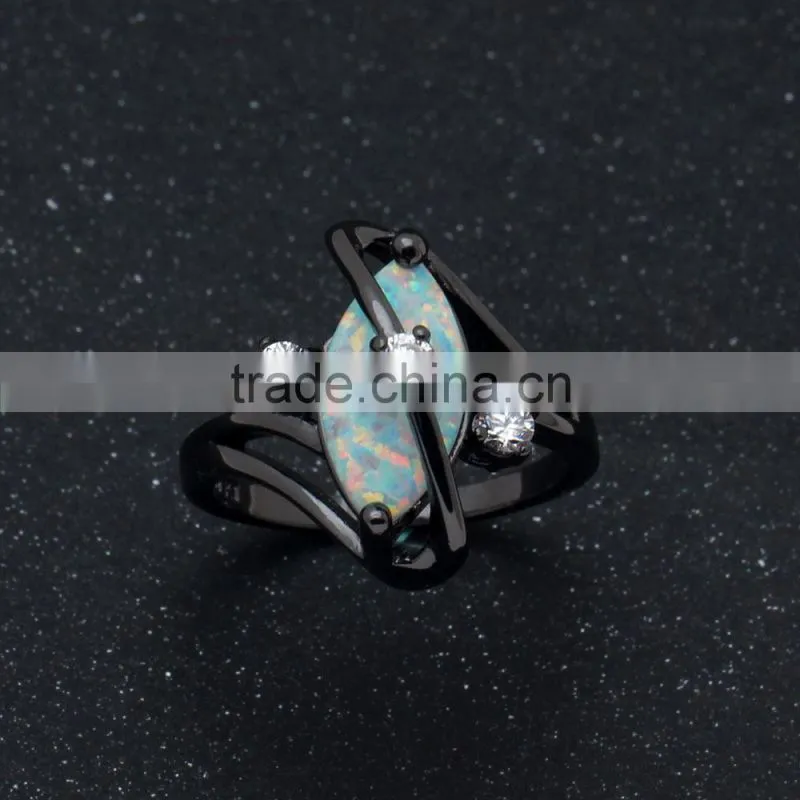 opal ring jewelry accessories finished wedding engagment ring