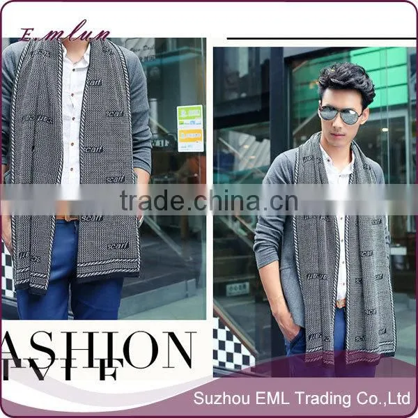 Online wholesale scarf mens winter fan/cheap cashmere scarf/men scarf