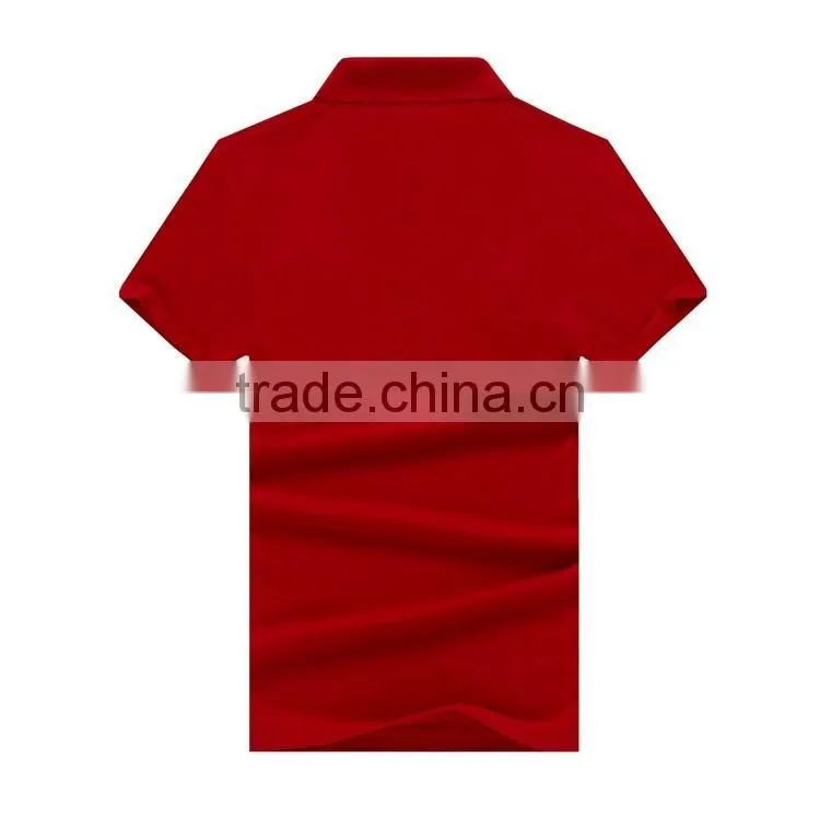 cheap design kids summer blank short sleeve pique polos garments