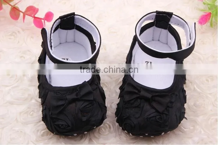 Rose shading baby girls daily shoes