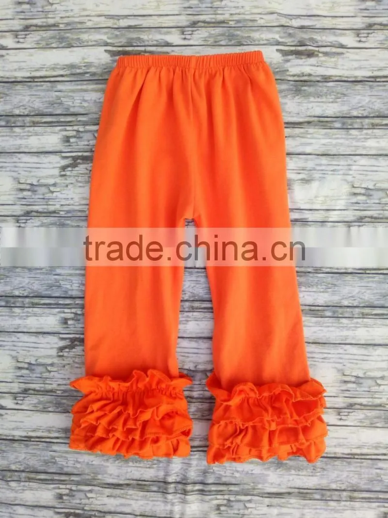 kids wear nightmare leggings wholesale girls nightmare icing ruffle pants