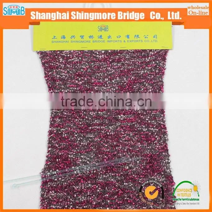 good quality nylon polyester blended ladder yarn fancy yarn for hand knitting with low price