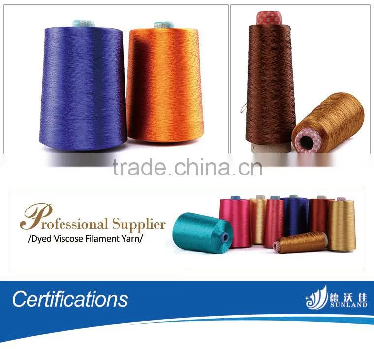 Dyed Artificial Yarn 150D