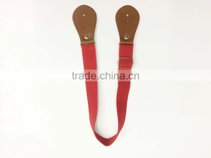 Dubaa Braces Kid Showtime Party Kid Boy/Girls Suspender Elastic Adjustable Leather Suspender Ear