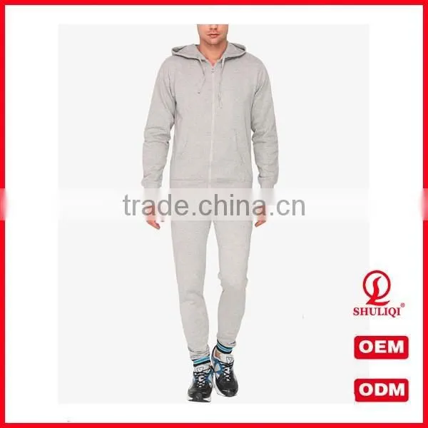 New Design Athletic Wear cotton comfortable quality sport suit / custom sport tracksuit for men wholesale H-1911