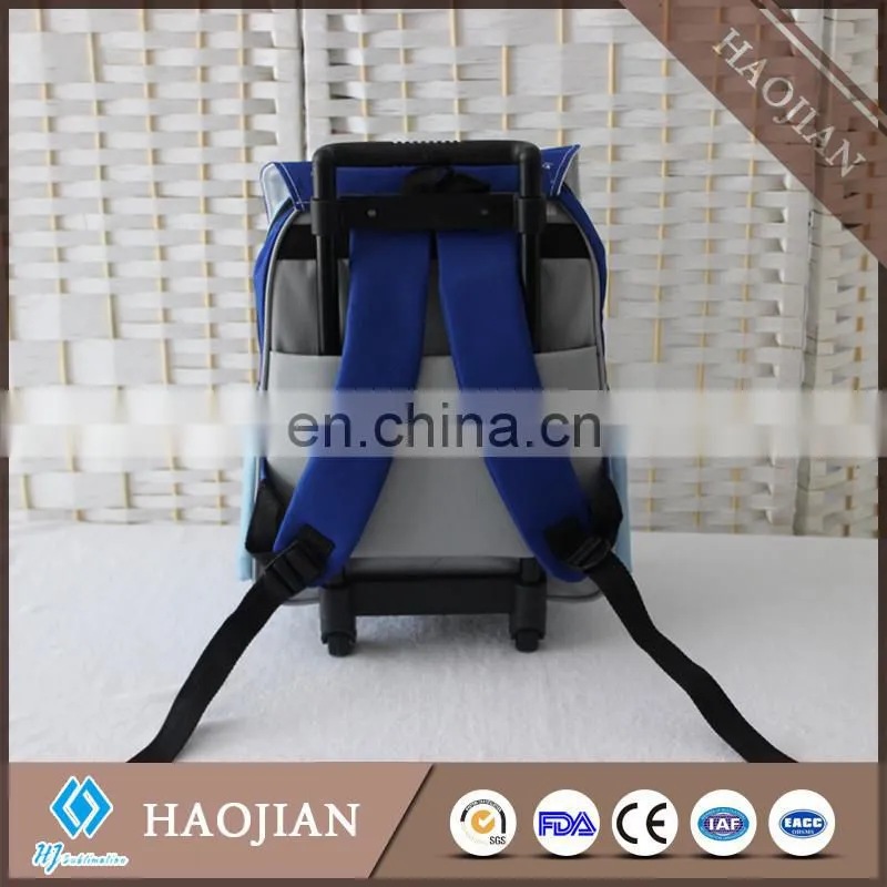 sublimation trolley bag school trolley bag blank sublimation wheeled bags for children