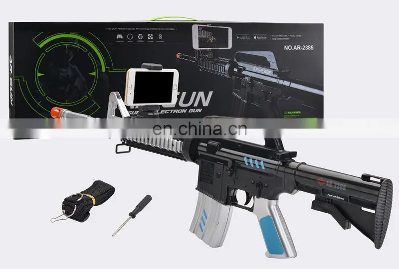 new design bluetooth AR gun with 44 games