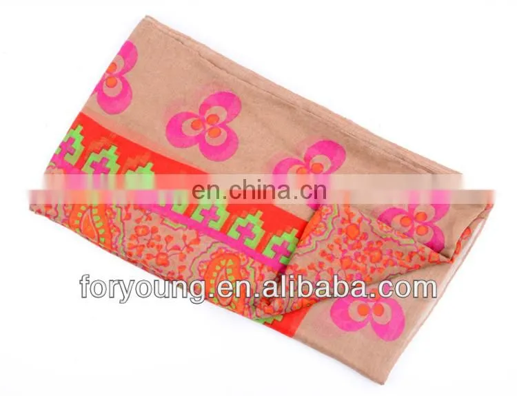 cell prints big size amazing scarf