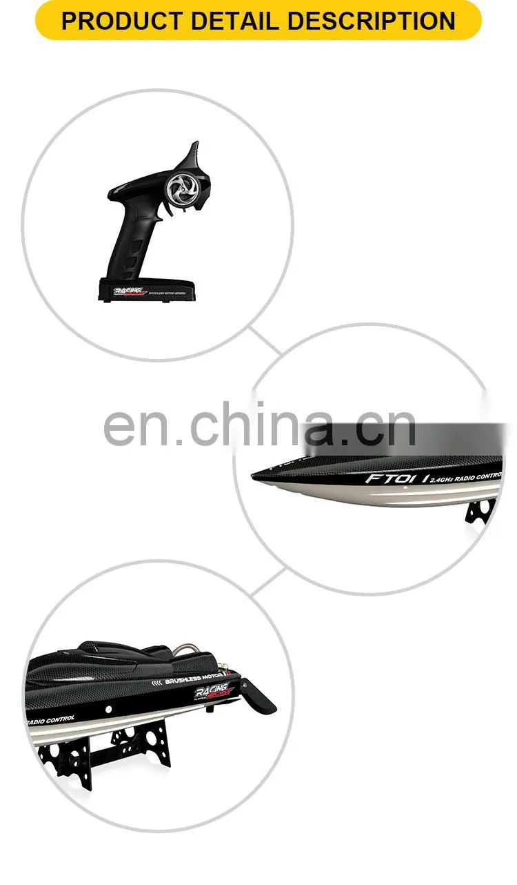 High Speed RC boat electric race radio control toy 2.4G remote control boats for kids