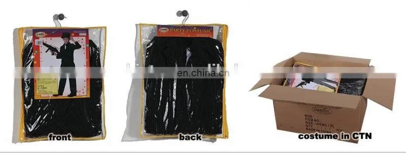 Gangster boy Costume(15-061) as party costume for boy with ARTPRO brand