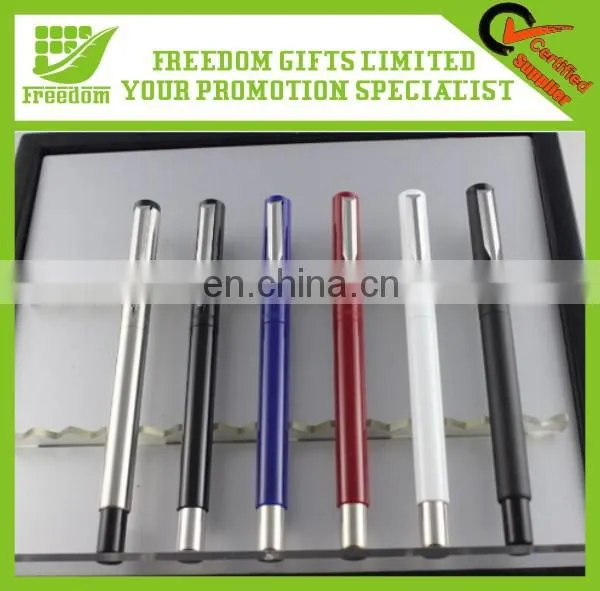 Best Selling Cheap Logo Printed Black Metal Pen
