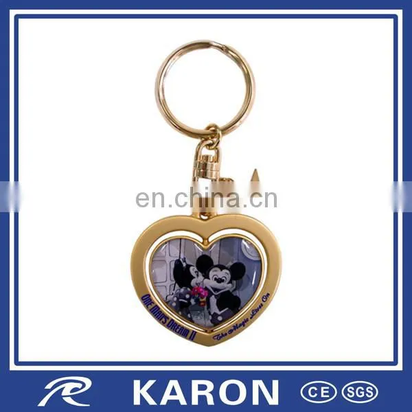 personalized promotional keyring with custom logo