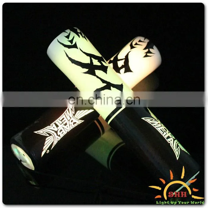 colorful LED light up foam nunchakus with customized logo