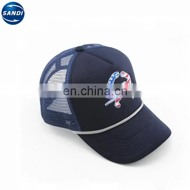 Promotional custom foam mesh trucker cap