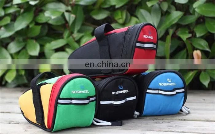 2016 New arrive Blue plastic Cycling Bicycle Bike Tail Pouch Seat Saddle Bag/bike seat bag