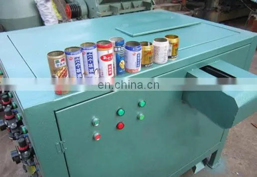 Pop-top can separate machine, zip-top cans cap stripping machine, cans bottom-cover separating machine
