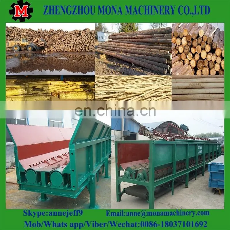 Widely used in forest wood debarker/ wood logs debarking machine