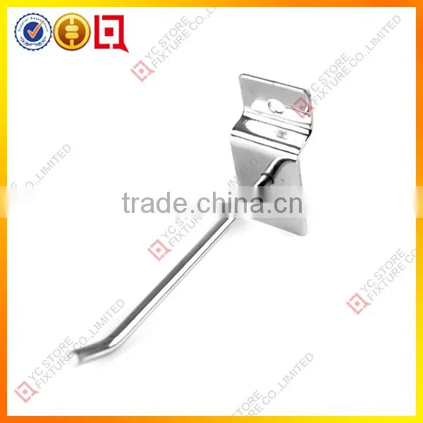 Chrome finish wire hanging hook