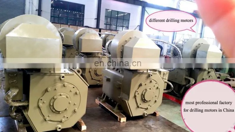high torque dc oil drilling machine motor for slurry pump, rotary table, winch