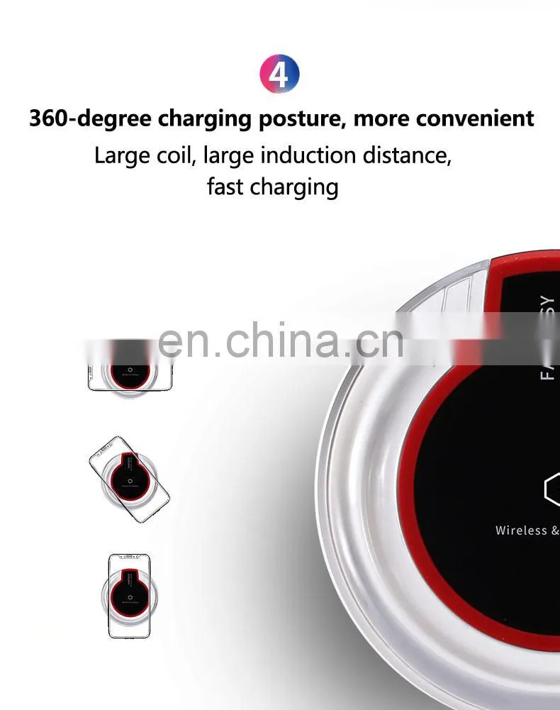 lamp with wireless charging new products 2020 for iphone 7/6/8 plus mobile phones for apple wireless charging