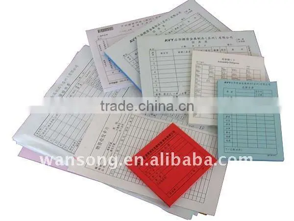 Invoice book &receipt printing book
