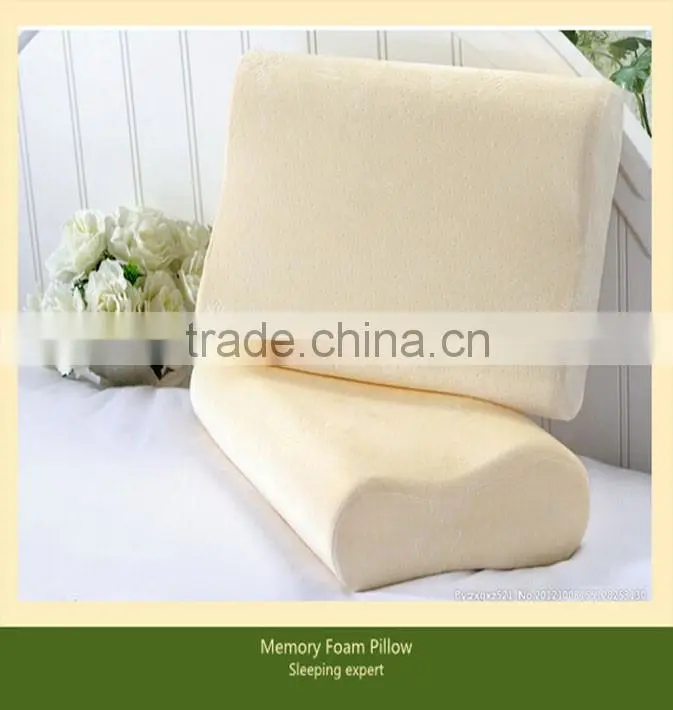 Memory foam pillow with venting hole/home pillow