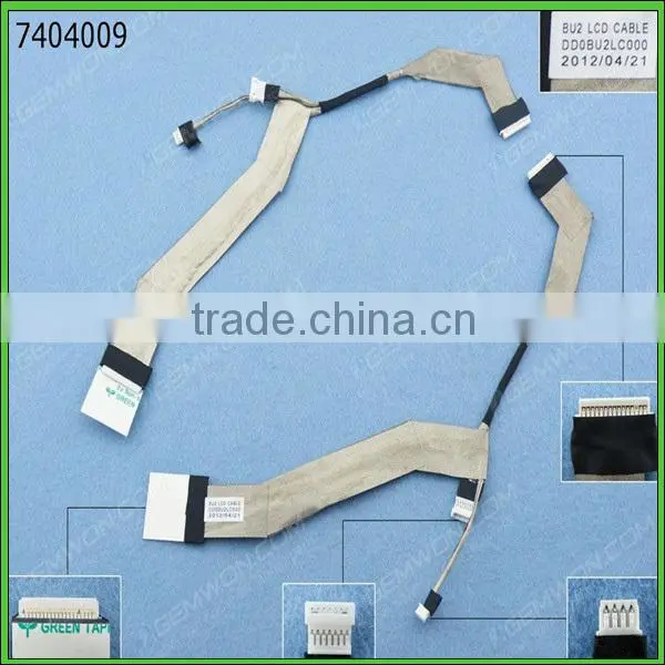 100% new Laptop lcd cable for TOSHIBA Satellite M800 U400 U405 PN GLEDD0BU2L000091002 DD0BU2LC000