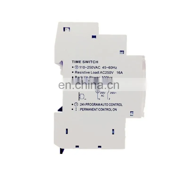 SUL180 15 Minutes Mechanical Timer 24 Hours Programmable Din Rail Timer Time Switch Relay Measurement Analysis Instruments