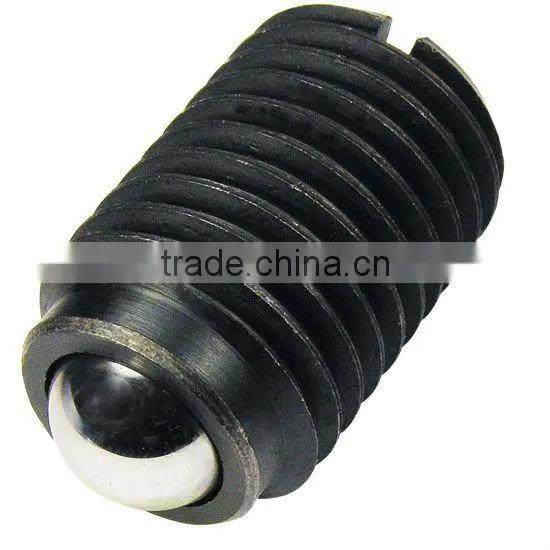M6 Black oxided Steel Ball Indexing Plunger 6504-ST-SH