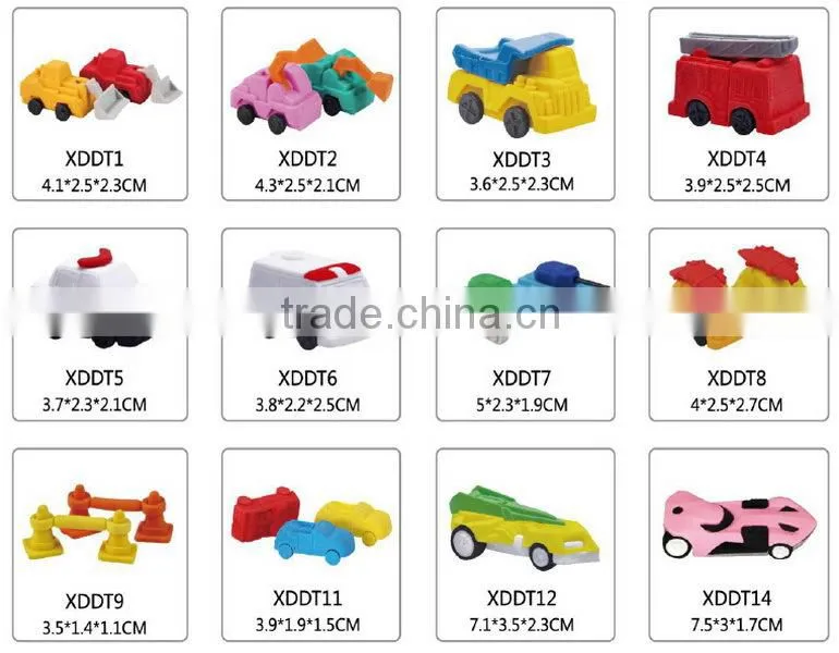 Wooden pencil with cartoon animal eraser