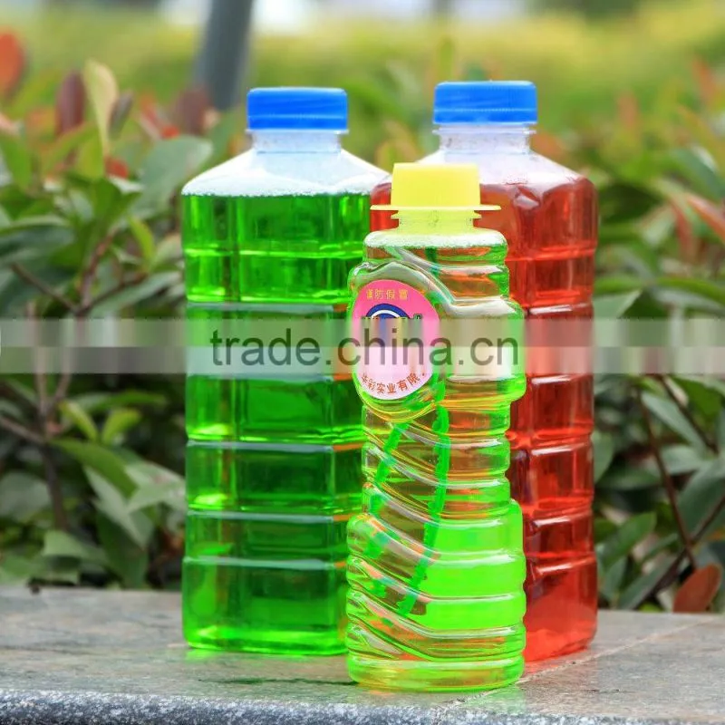 Bubble toys 500ml colorful Refill bubble solution