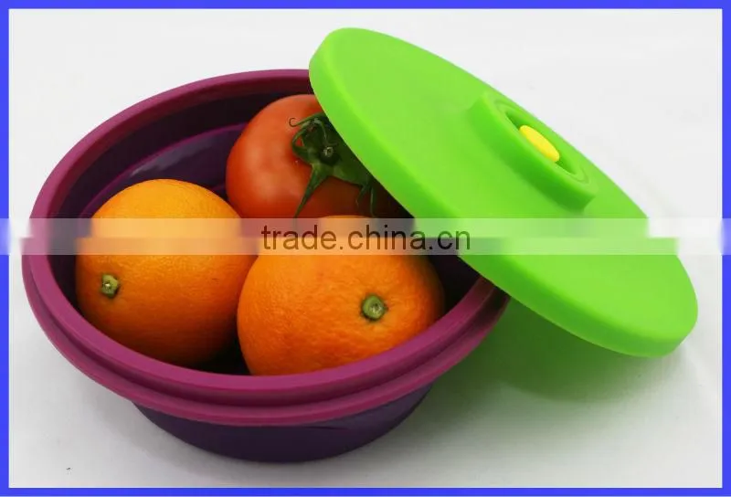 2014 New Floding Collapsible Hamburger Lunch Box