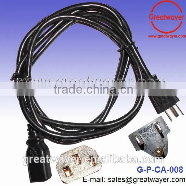 0.75mm*3 AC power cord adapter