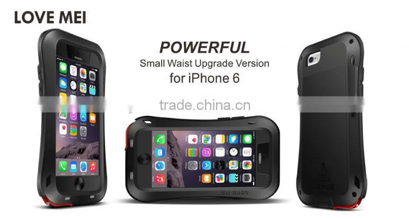LOVE MEI Waterproof Dustproof Drop-proof Case Cover For Iphone and Samsung
