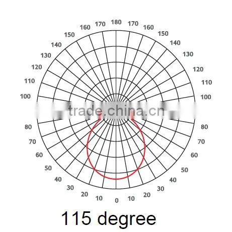 TDS-HB100 120 degree 100mm 120W led glass lens for bay light