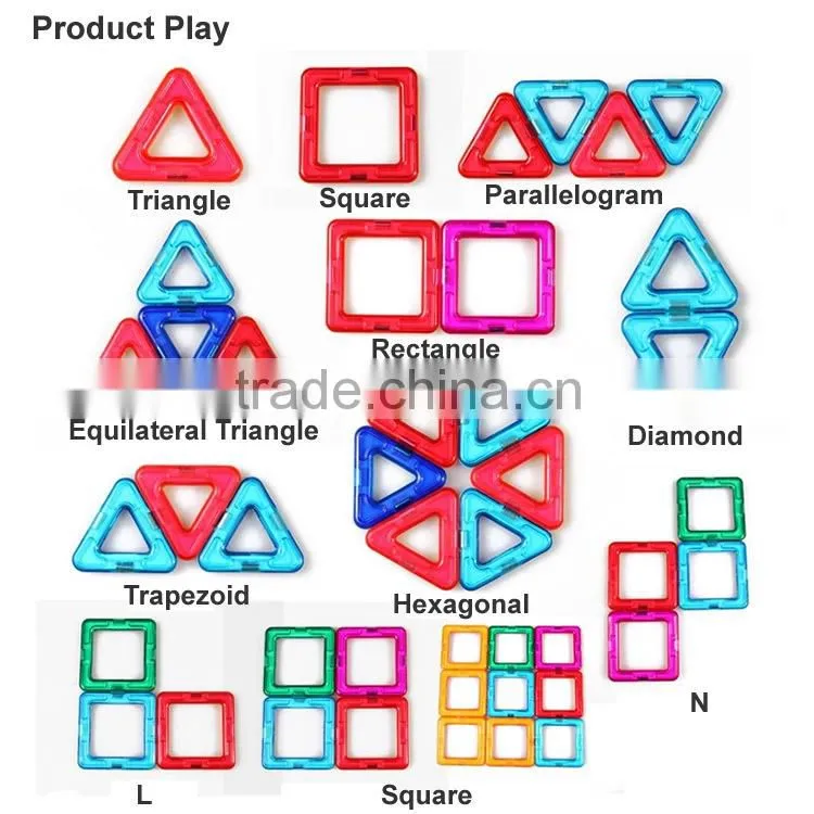 magnetic building blocks magnet balls plastic building blocks toys