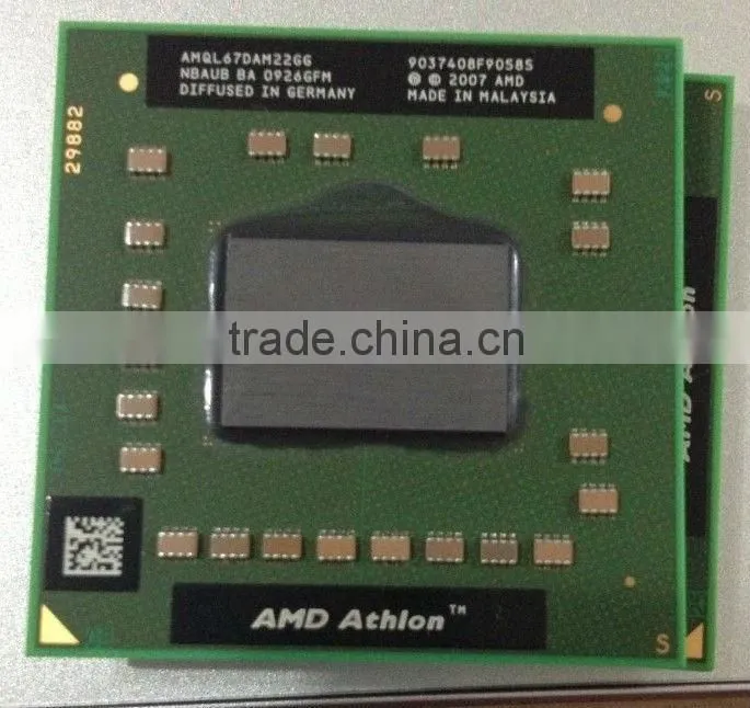 100% NEW AMD Athlon 64x2 QL-67 QL67 AMQL67DAM22GG 2.20GHz Laptop CPU Processor (AMQL67DAM22GG)