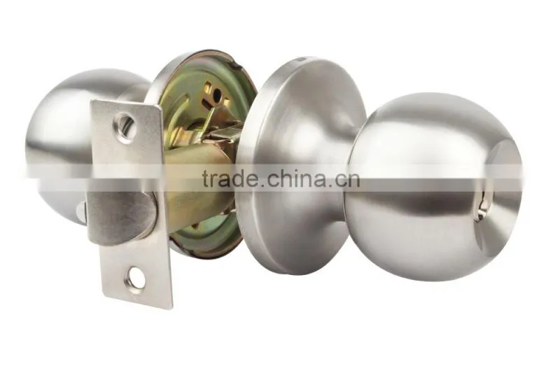 Tubular knobset KY587BK-SC