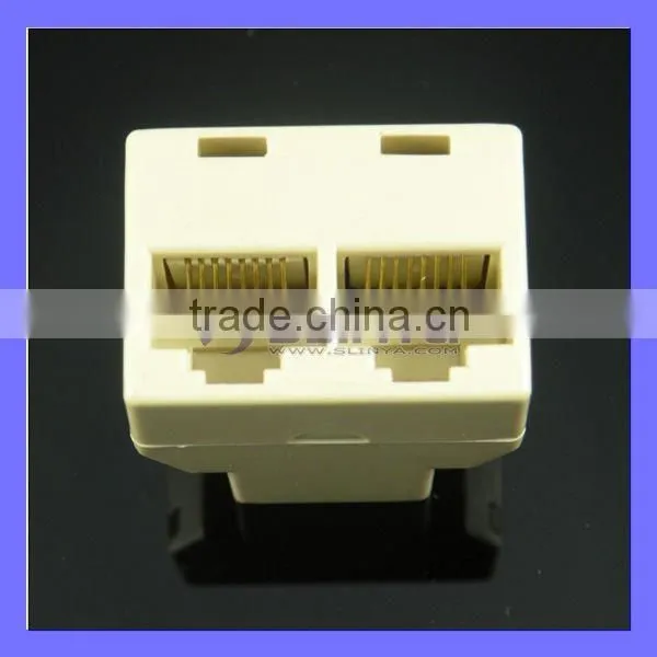 CAT5 RJ45 Network Splitter Cable Extender Plug Coupler