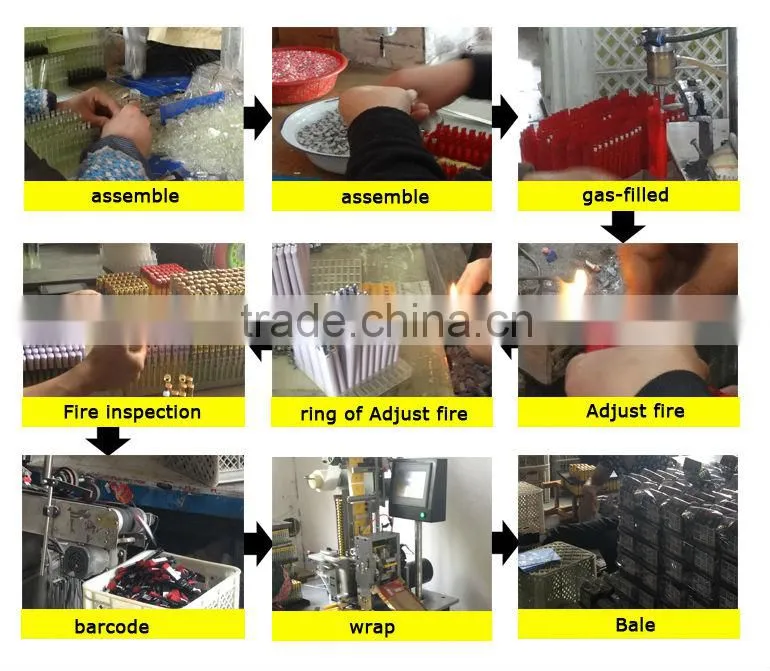 Wholesale cheap plastic material wrap paper electronic cigar lighter