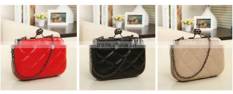 Simple casual small box bag for evening party