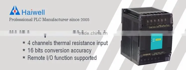 Haiwell H04RC PLC controller expansion for thermal resistance temperature control